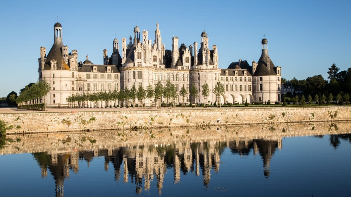 Château entrance Chambord Castle