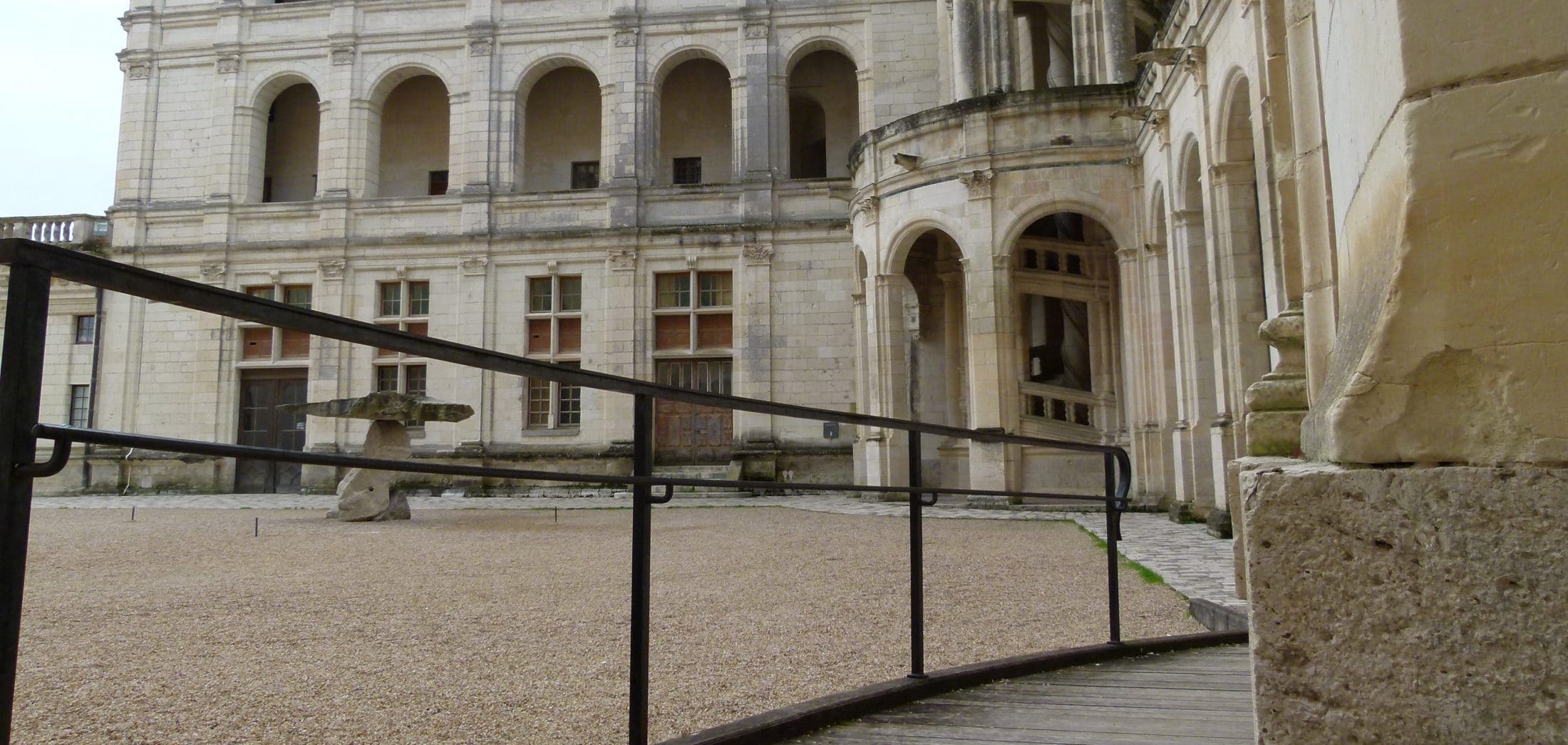 Persons with disabilities Chambord Castle