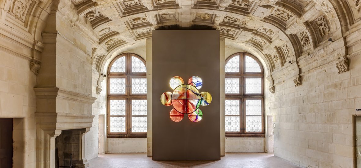 Kim En Joong at Chambord: Colors of the Invisible - Chambord Castle