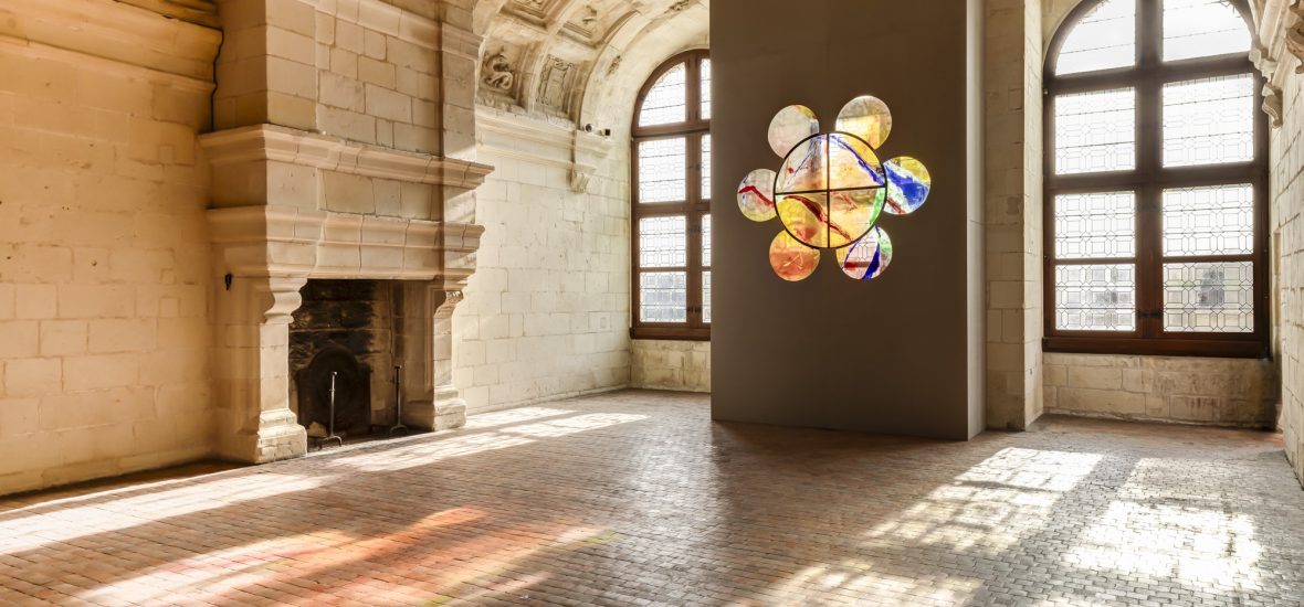 Kim En Joong at Chambord: Colors of the Invisible - Chambord Castle