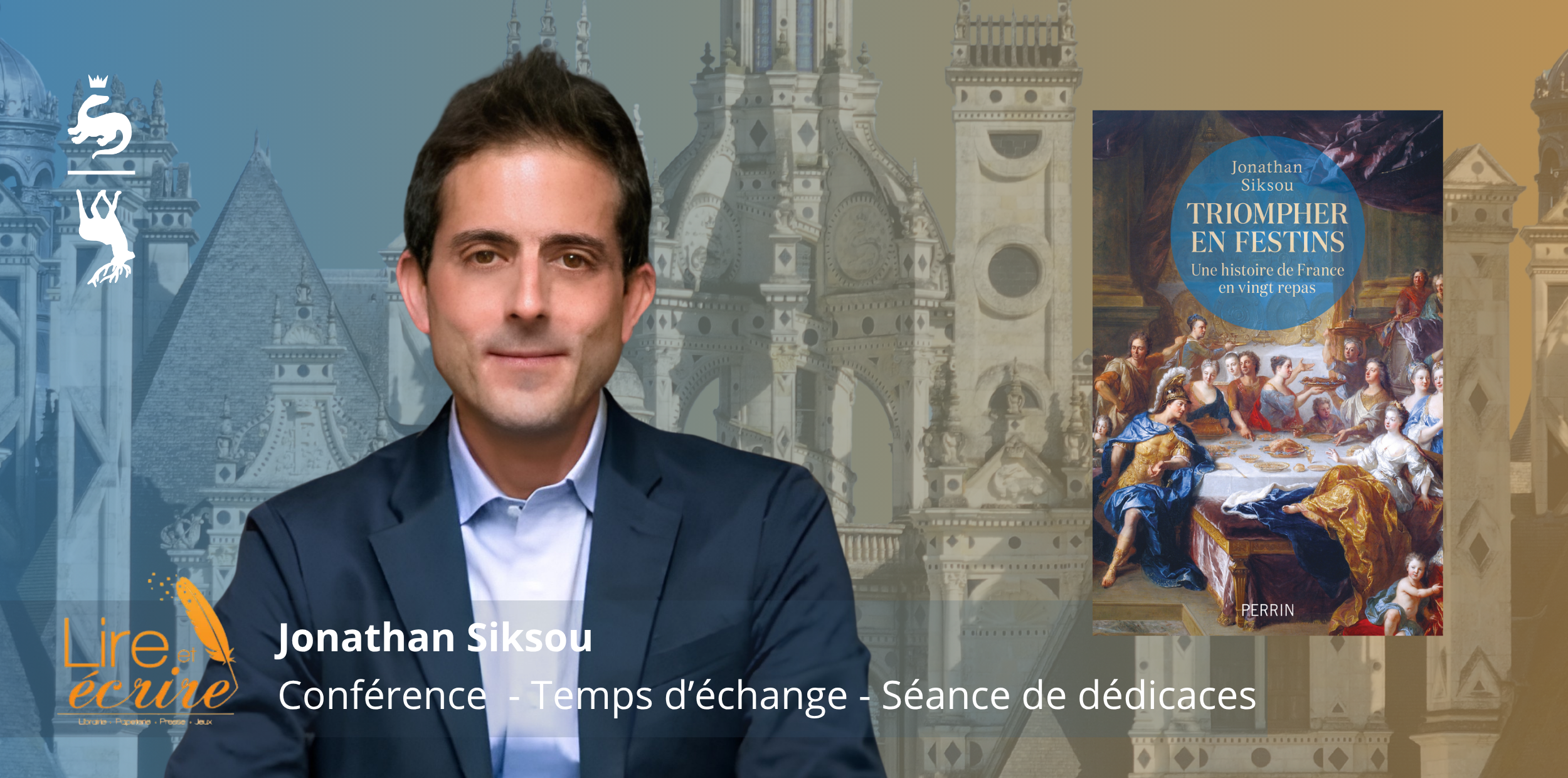 Jonathan Siksou - Rencontre Chambord 